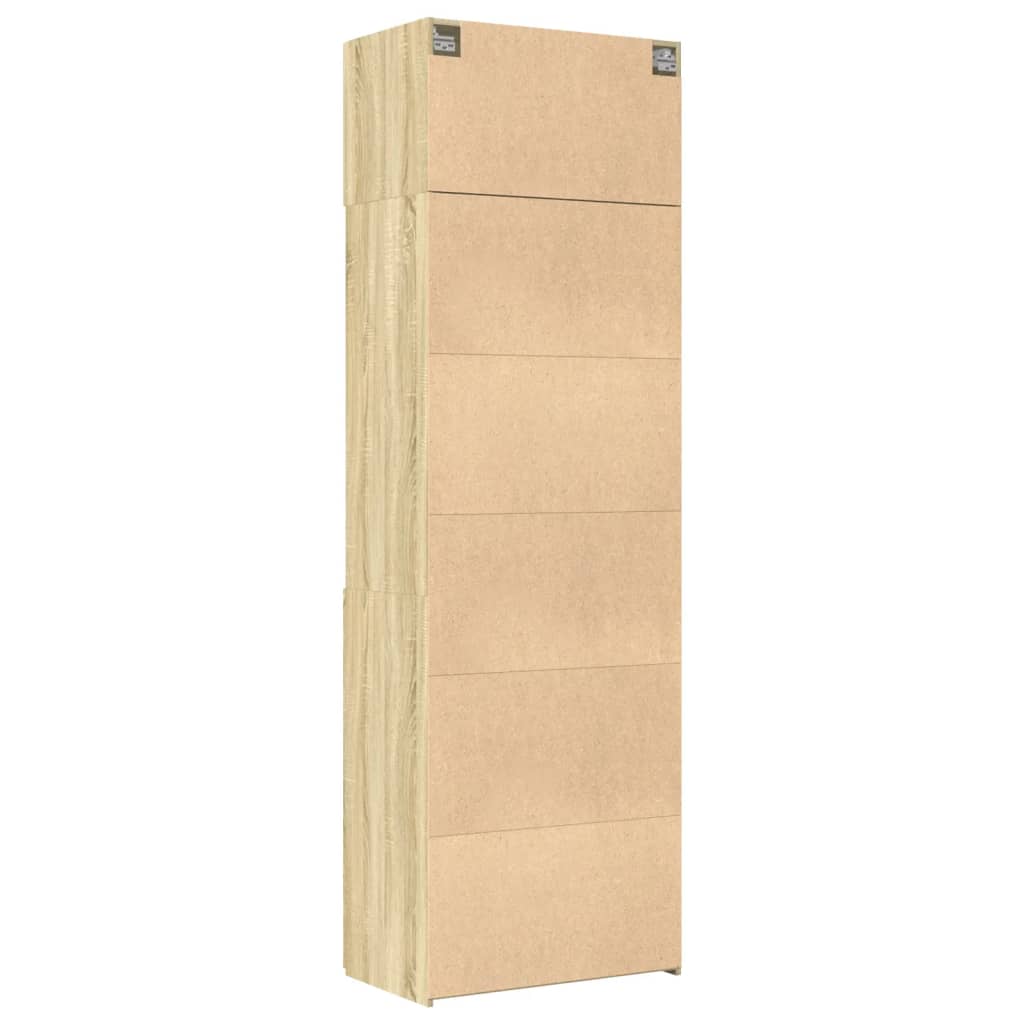 Hochschrank Sonoma-Eiche 70x42,5x225 cm Holzwerkstoff