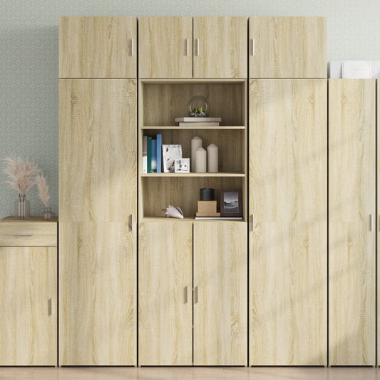 Hochschrank Sonoma-Eiche 70x42,5x225 cm Holzwerkstoff