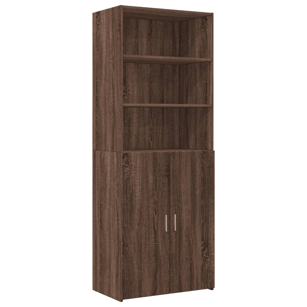 Hochschrank Eichen-Optik 70x42,5x225 cm Holzwerkstoff