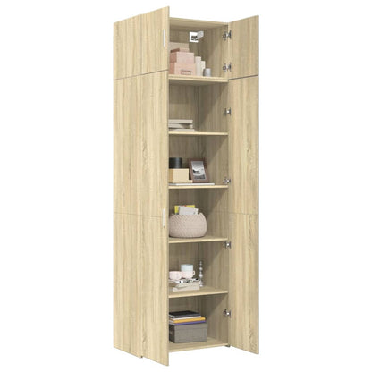 Hochschrank Sonoma-Eiche 70x42,5x225 cm Holzwerkstoff