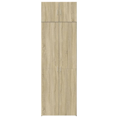 Hochschrank Sonoma-Eiche 70x42,5x225 cm Holzwerkstoff