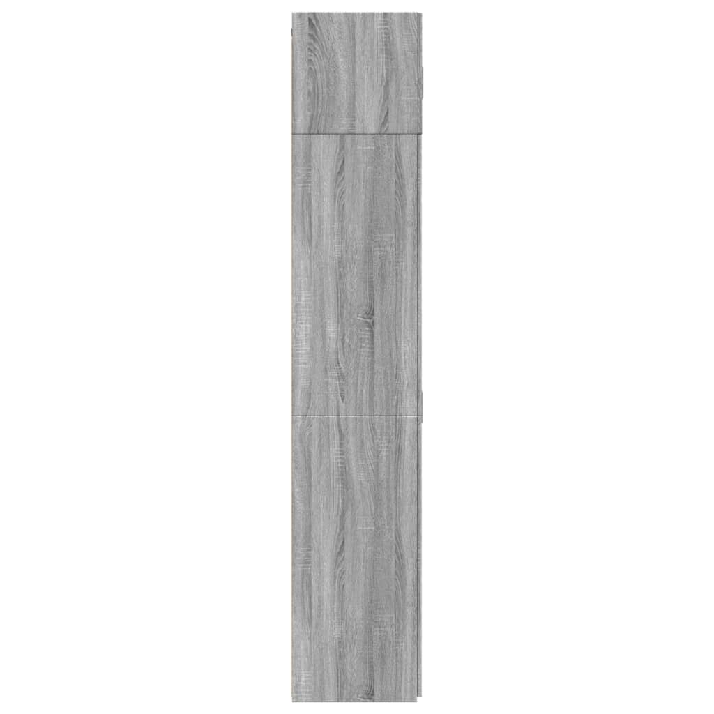 Hochschrank Grau Sonoma 70x42,5x225 cm Holzwerkstoff