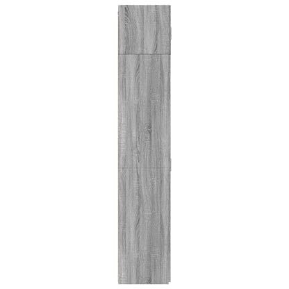 Hochschrank Grau Sonoma 70x42,5x225 cm Holzwerkstoff