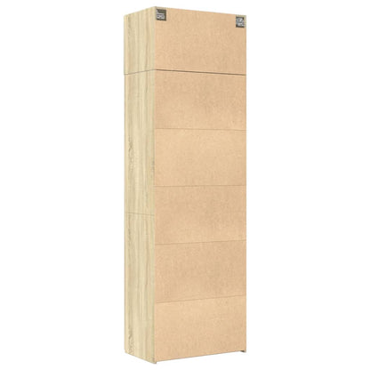 Hochschrank Sonoma-Eiche 70x42,5x225 cm Holzwerkstoff