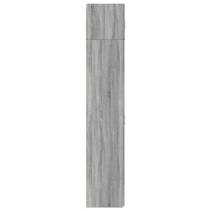 Hochschrank Grau Sonoma 70x42,5x225 cm Holzwerkstoff