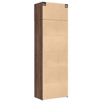 Hochschrank Eichen-Optik 70x42,5x225 cm Holzwerkstoff