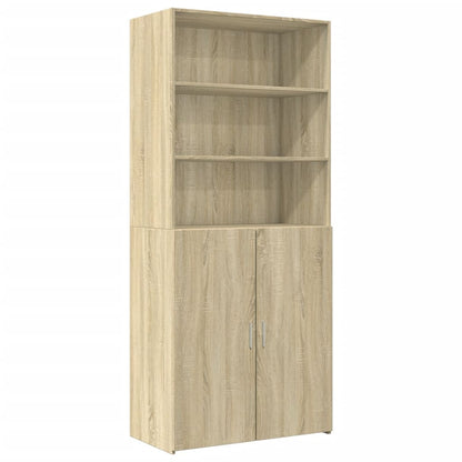 Hochschrank Sonoma-Eiche 80x42,5x225 cm Holzwerkstoff