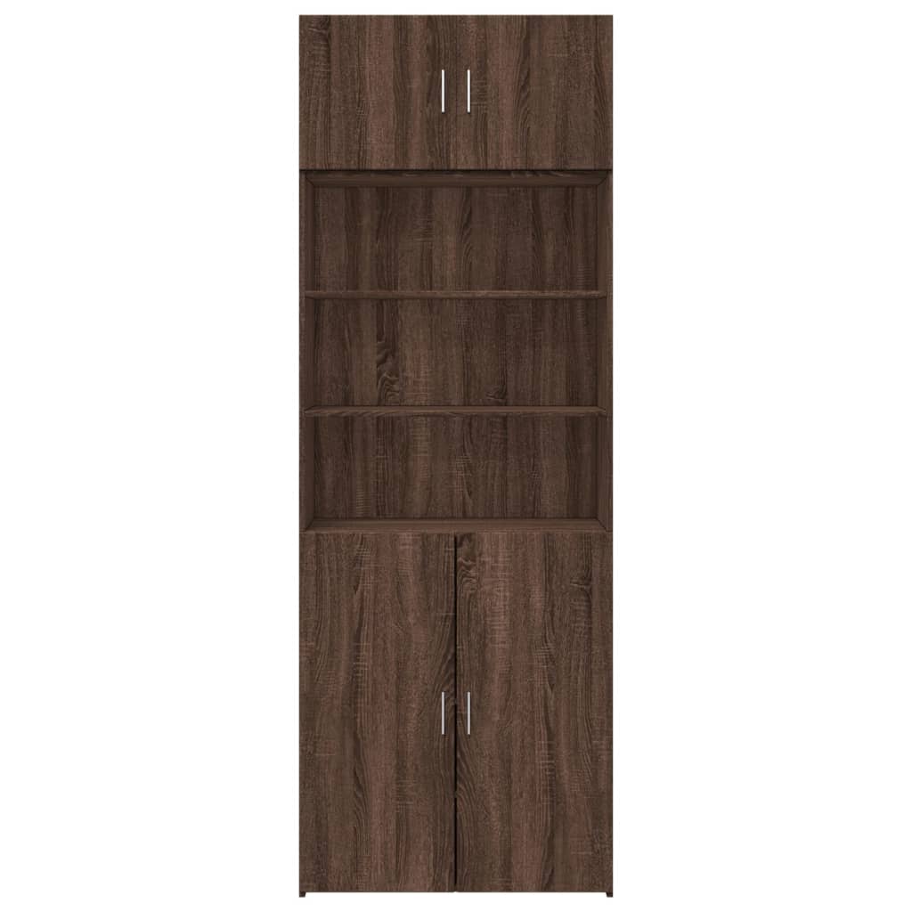 Hochschrank Eichen-Optik 80x42,5x225 cm Holzwerkstoff