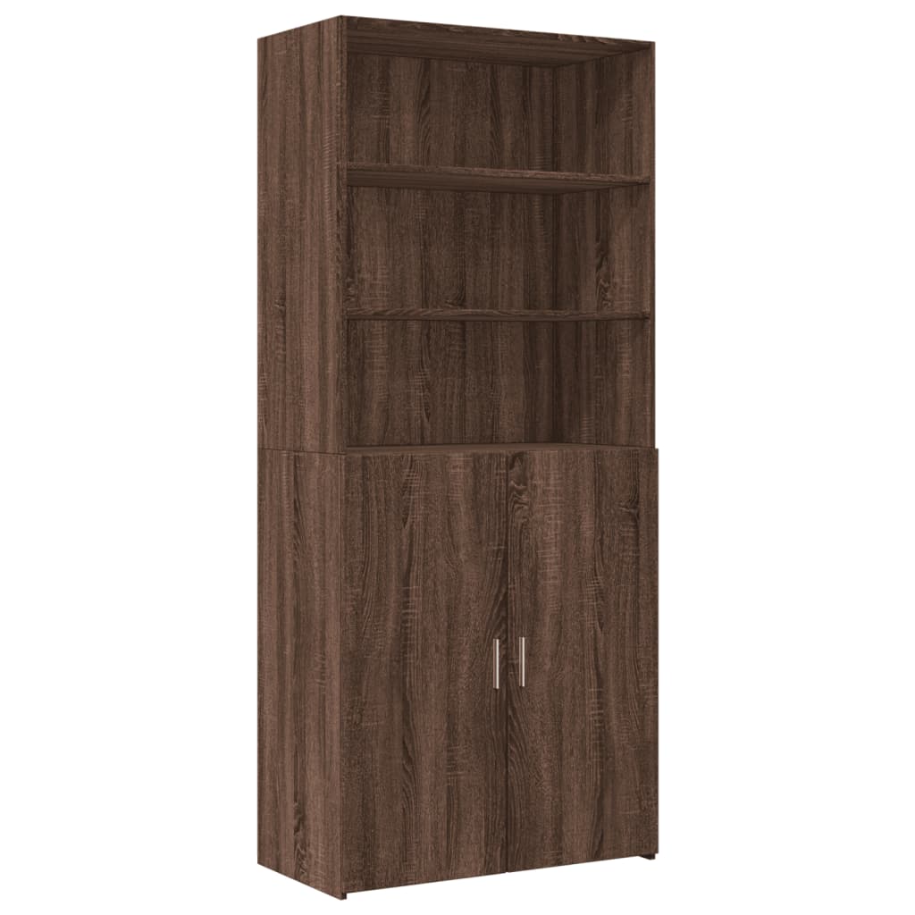 Hochschrank Eichen-Optik 80x42,5x225 cm Holzwerkstoff