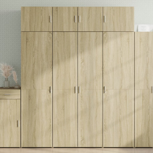 Hochschrank Sonoma-Eiche 80x42,5x225 cm Holzwerkstoff