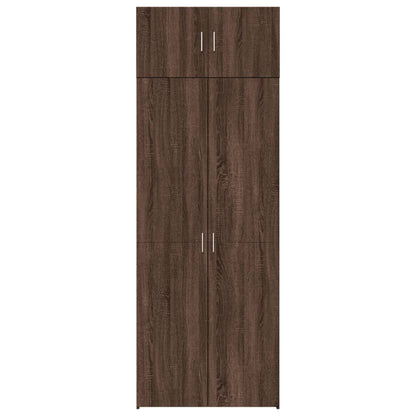 Hochschrank Eichen-Optik 80x42,5x225 cm Holzwerkstoff