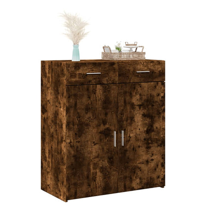 Sideboard Räuchereiche 80x42,5x93 cm Holzwerkstoff