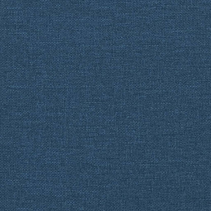 Bettgestell Blau 90x200 cm Stoff