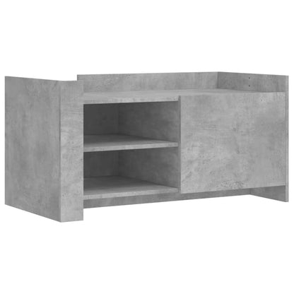 Couchtisch Betongrau 100x50x50 cm Holzwerkstoff