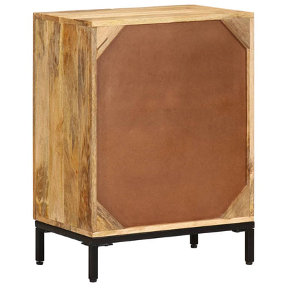 Sideboard 53x35x72 cm Massivholz Mango