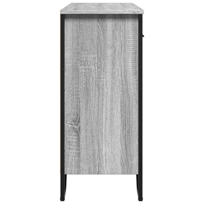 Sideboard Grau Sonoma 97x32,5x74,5 cm Holzwerkstoff