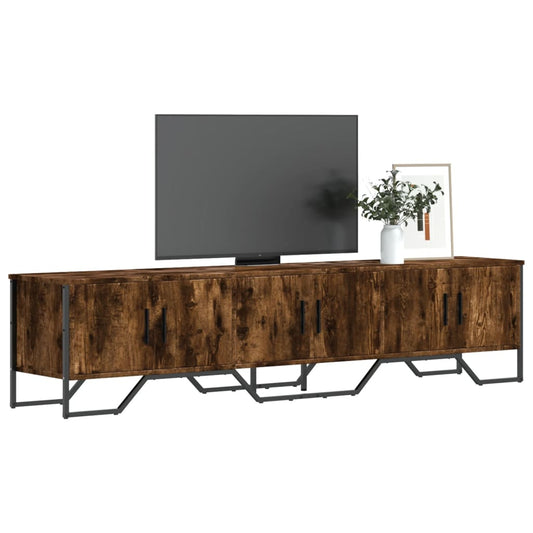 TV-Schrank Räuchereiche 180x34x41 cm Holzwerkstoff