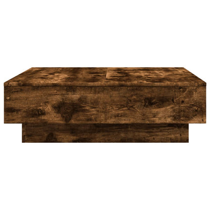 Couchtisch Räuchereiche 90x90x28 cm Holzwerkstoff