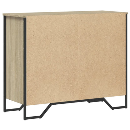 Kommode Sonoma-Eiche 91x35,5x74,5 cm Holzwerkstoff