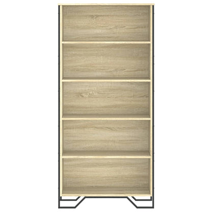 Bücherregal Sonoma-Eiche 80x31x169 cm Holzwerkstoff