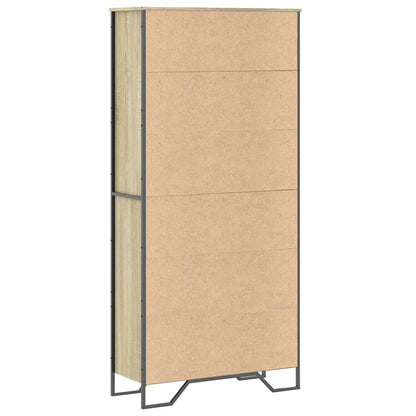 Bücherregal Sonoma-Eiche 80x31x169 cm Holzwerkstoff