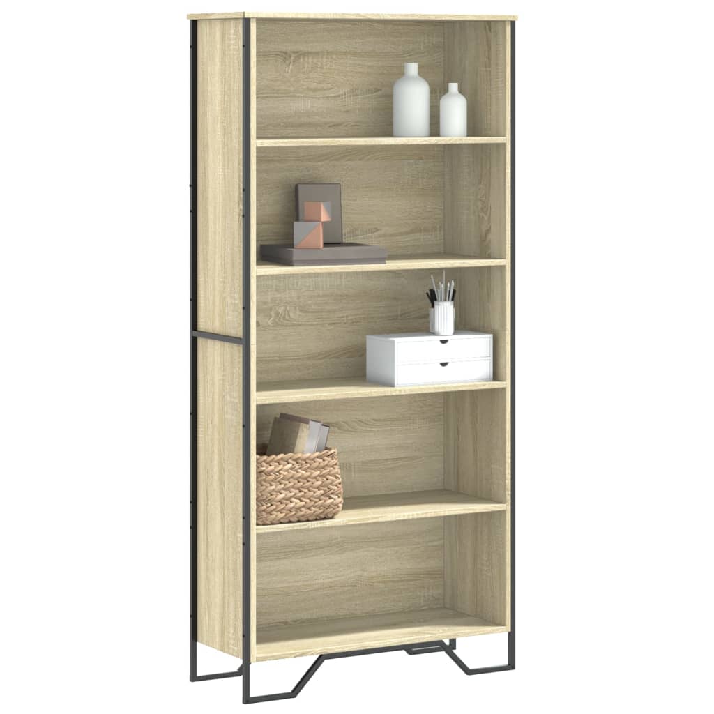 Bücherregal Sonoma-Eiche 80x31x169 cm Holzwerkstoff