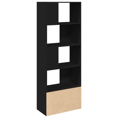 Bücherregal Schwarz 70x36x189 cm Holzwerkstoff