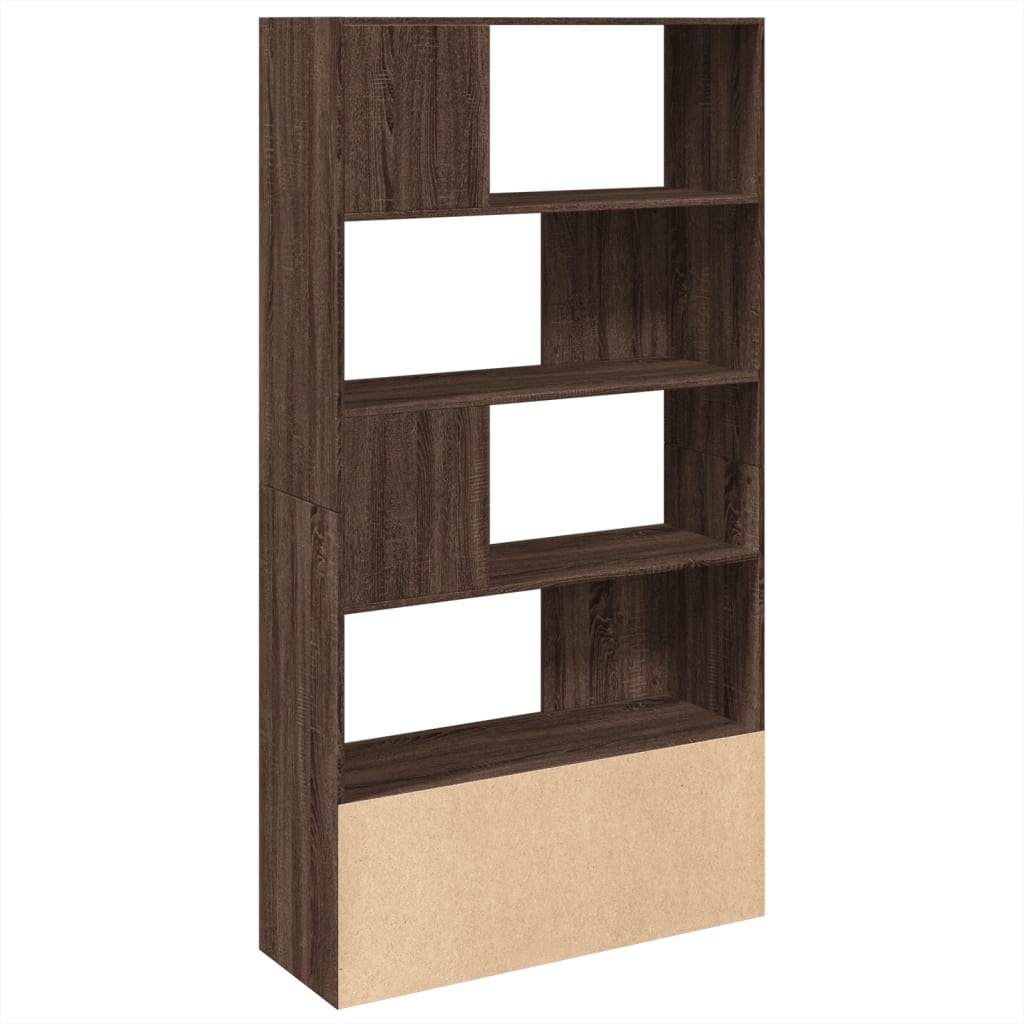 Bücherregal Braun Eichen-Optik 100x36x189 cm Holzwerkstoff