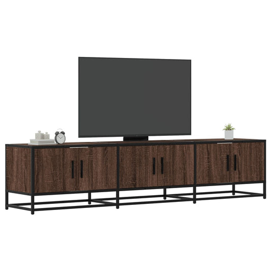 TV-Schrank Braun Eichen-Optik 180x35x41 cm Holzwerkstoff