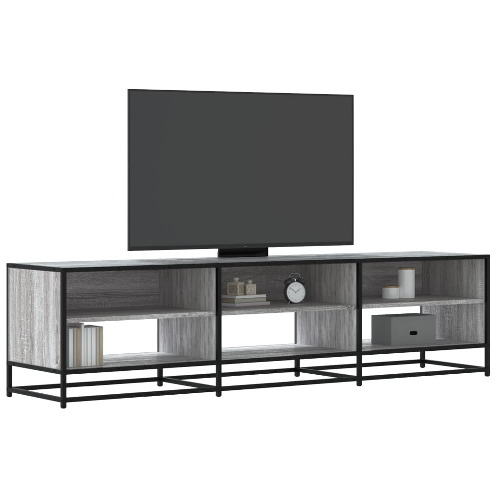 TV-Schrank Grau Sonoma 180x40x46 cm Holzwerkstoff