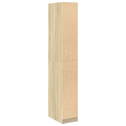 Kleiderschrank Sonoma-Eiche 30x50x200 cm Holzwerkstoff