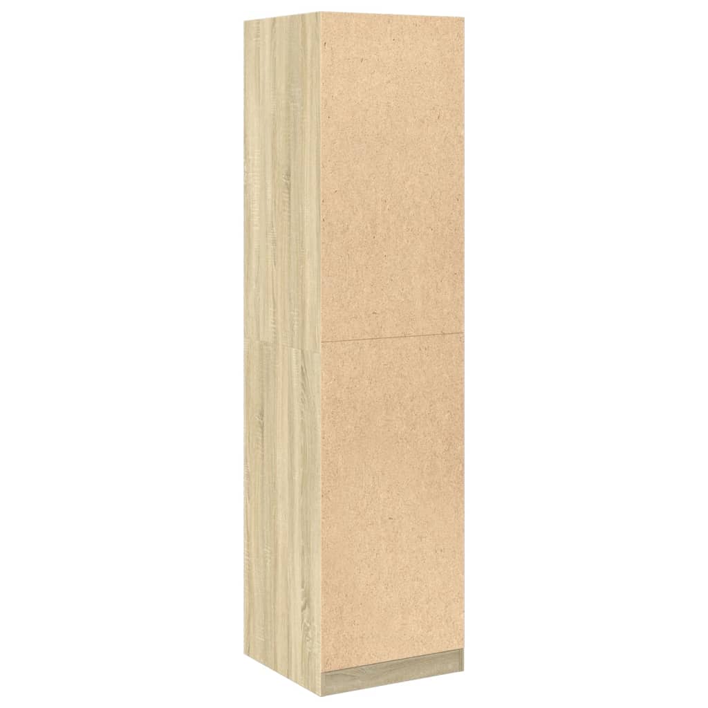 Kleiderschrank Sonoma-Eiche 50x50x200 cm Holzwerkstoff