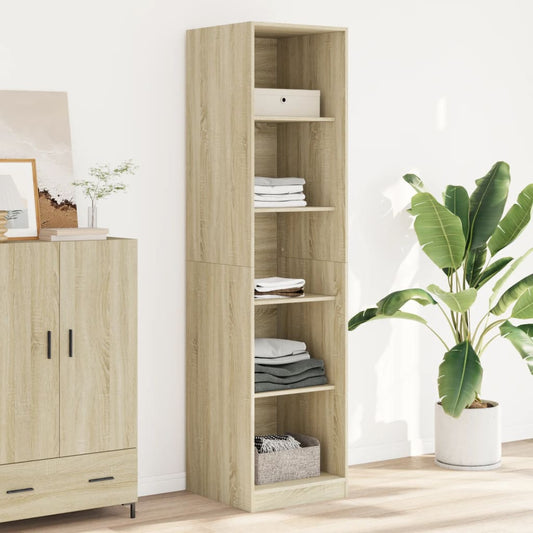 Kleiderschrank Sonoma-Eiche 50x50x200 cm Holzwerkstoff