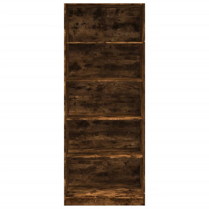 Kleiderschrank Räuchereiche 80x50x200 cm Holzwerkstoffs