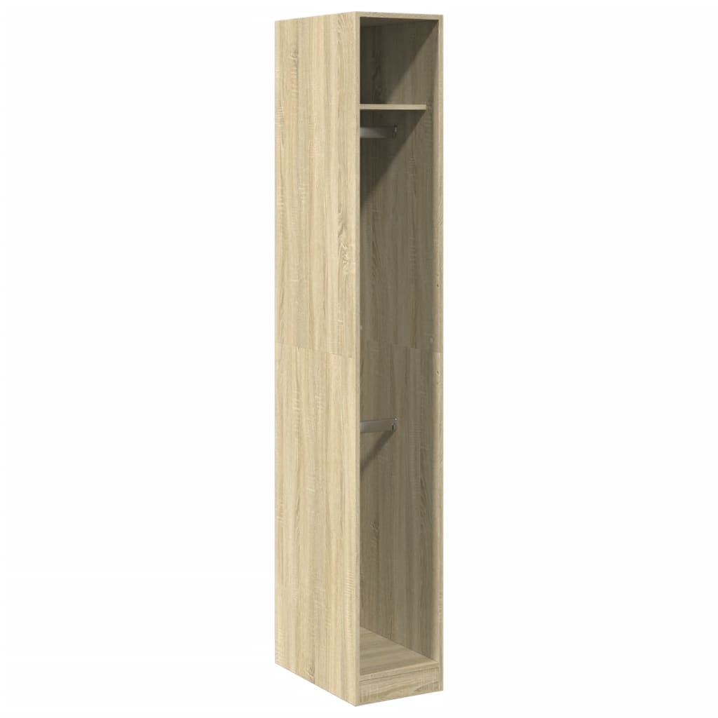 Kleiderschrank Sonoma-Eiche 30x50x200 cm Holzwerkstoff