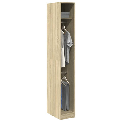 Kleiderschrank Sonoma-Eiche 30x50x200 cm Holzwerkstoff