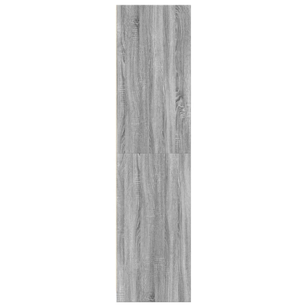 Kleiderschrank Grau Sonoma 30x50x200 cm Holzwerkstoff