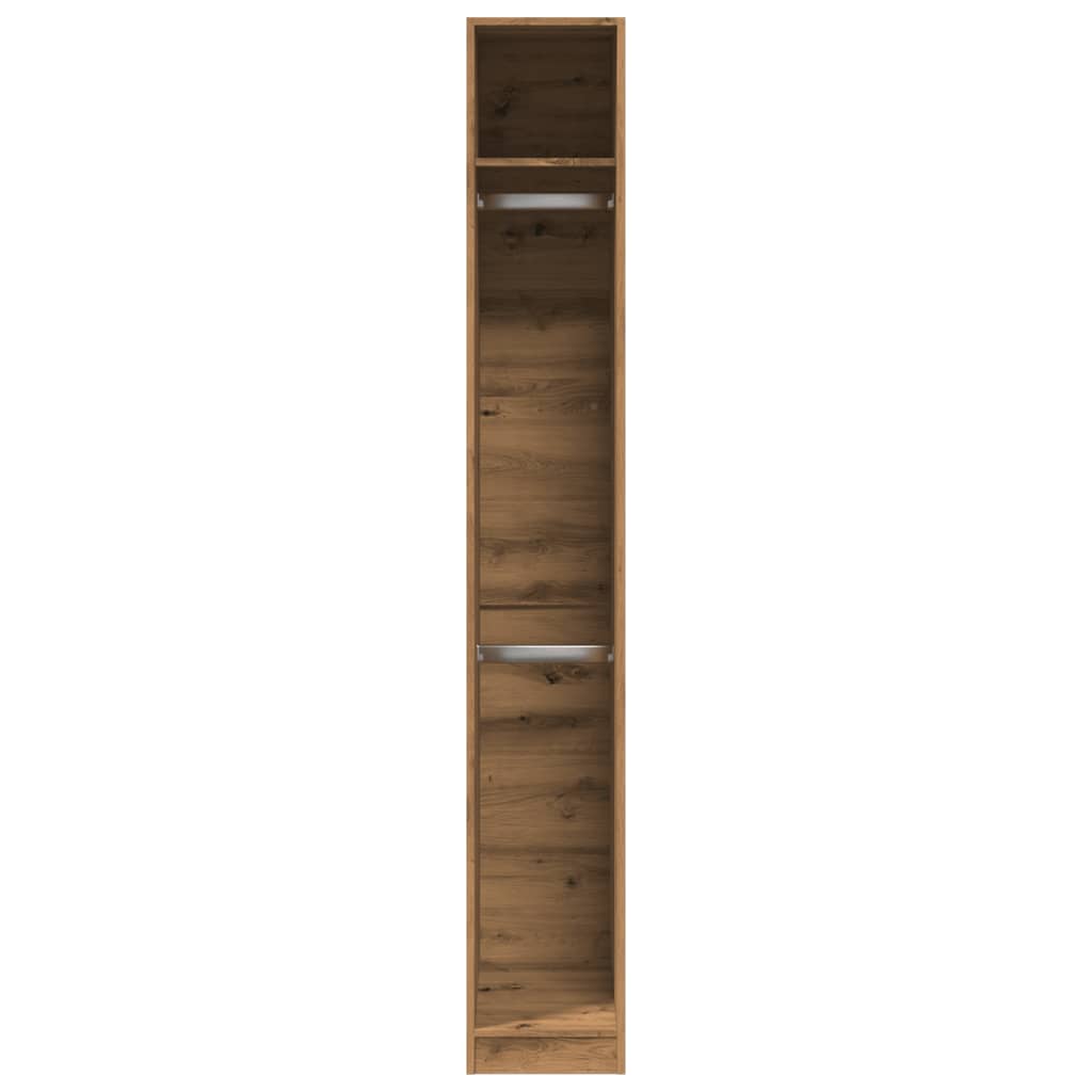 Kleiderschrank Artisan-Eiche 30x50x200 cm Holzwerkstoff