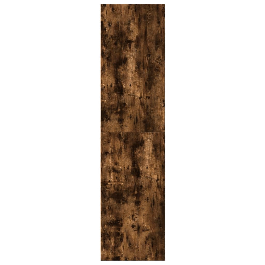 Kleiderschrank Räuchereiche 100x50x200 cm Holzwerkstoff