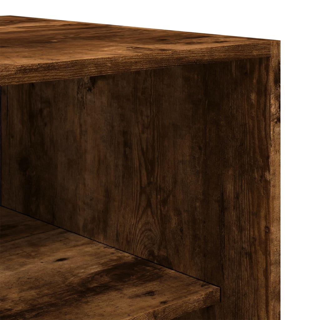 Kleiderschrank Räuchereiche 100x50x200 cm Holzwerkstoff