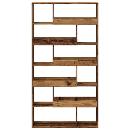 Bücherregal Altholz-Optik 100x33x187,5 cm Holzwerkstoff