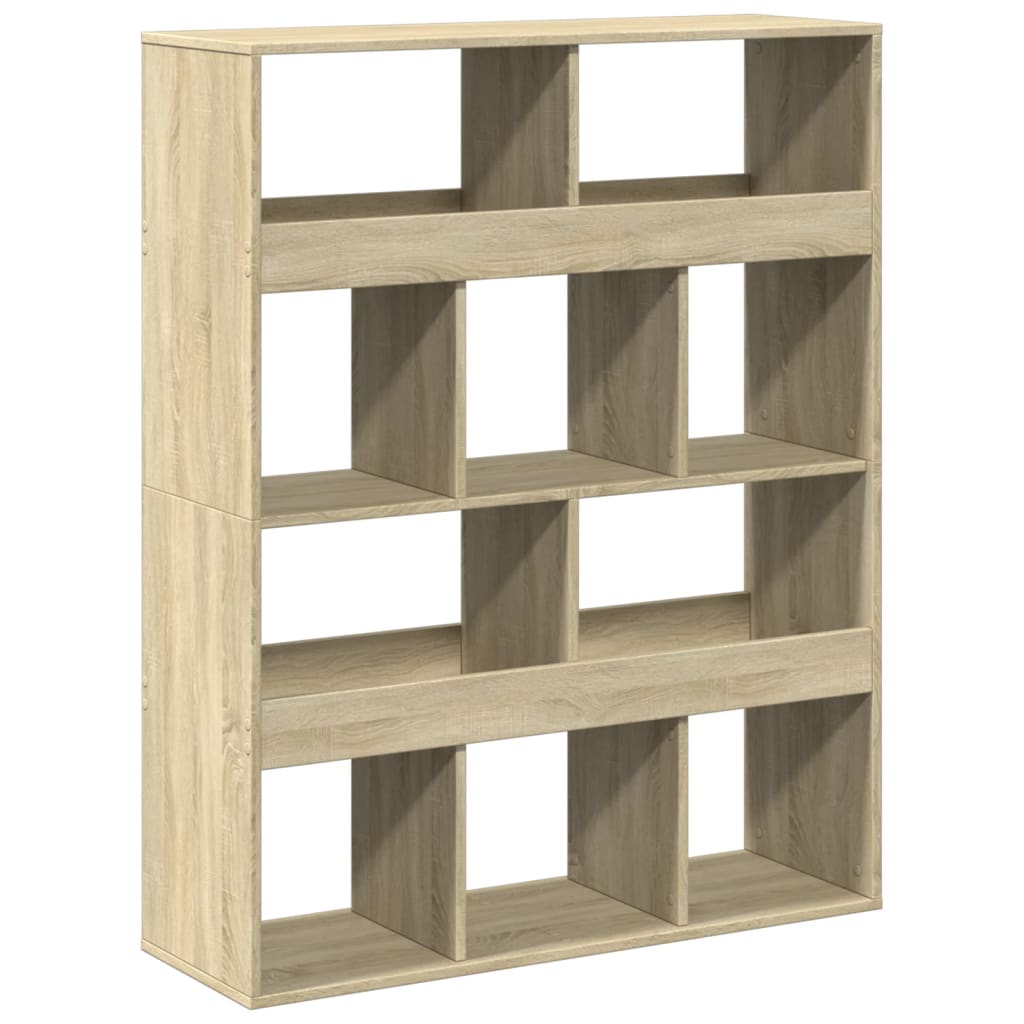 Bücherregal Sonoma-Eiche 100x33x125,5 cm Holzwerkstoff