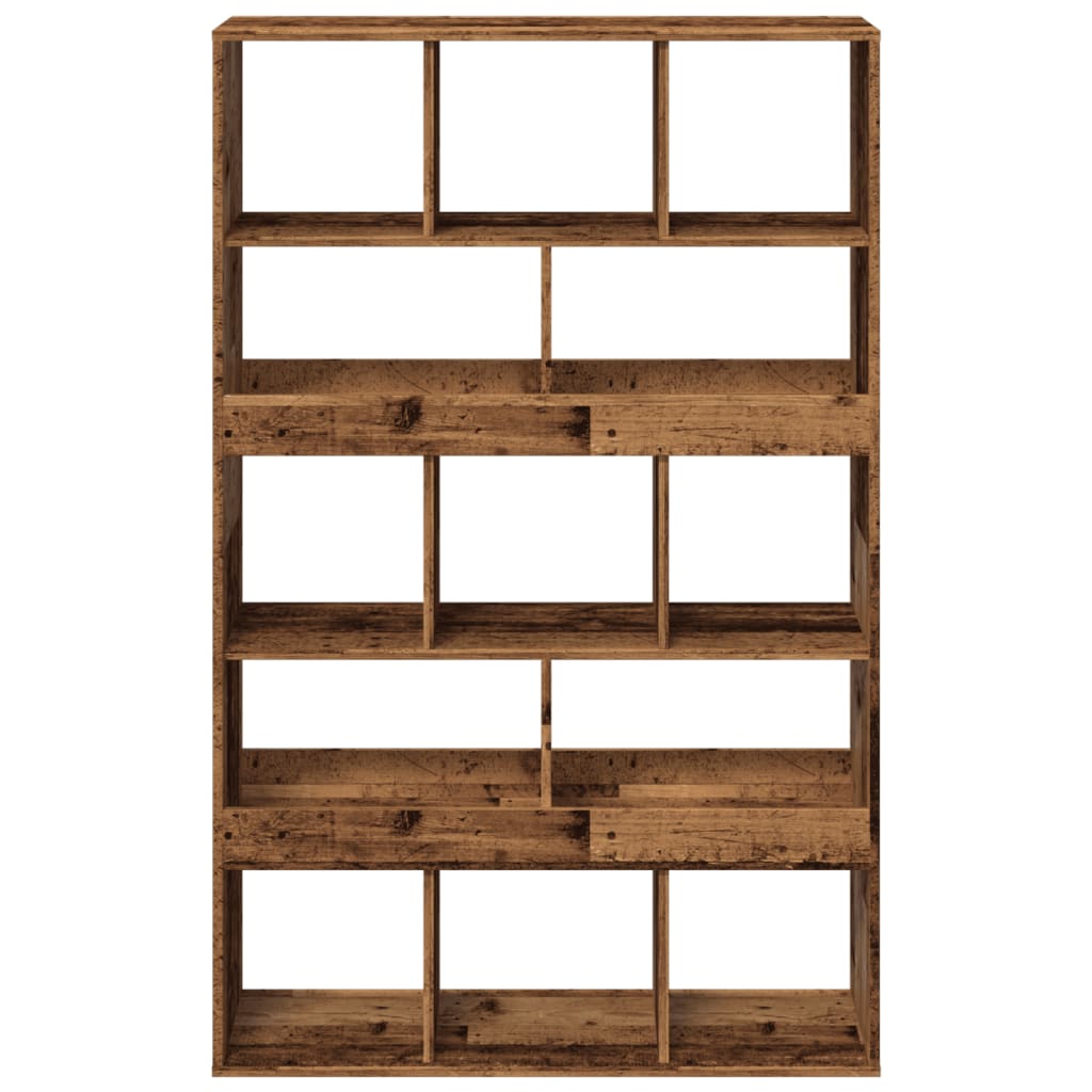 Bücherregal Altholz-Optik 100x33x156,5 cm Holzwerkstoff