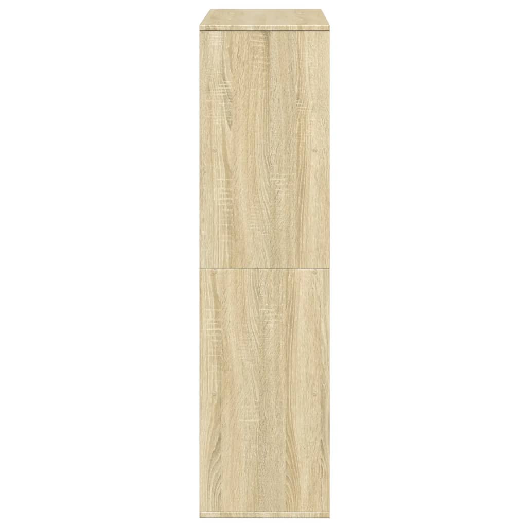 Raumteiler Sonoma-Eiche 100x33x125,5 cm Holzwerkstoff