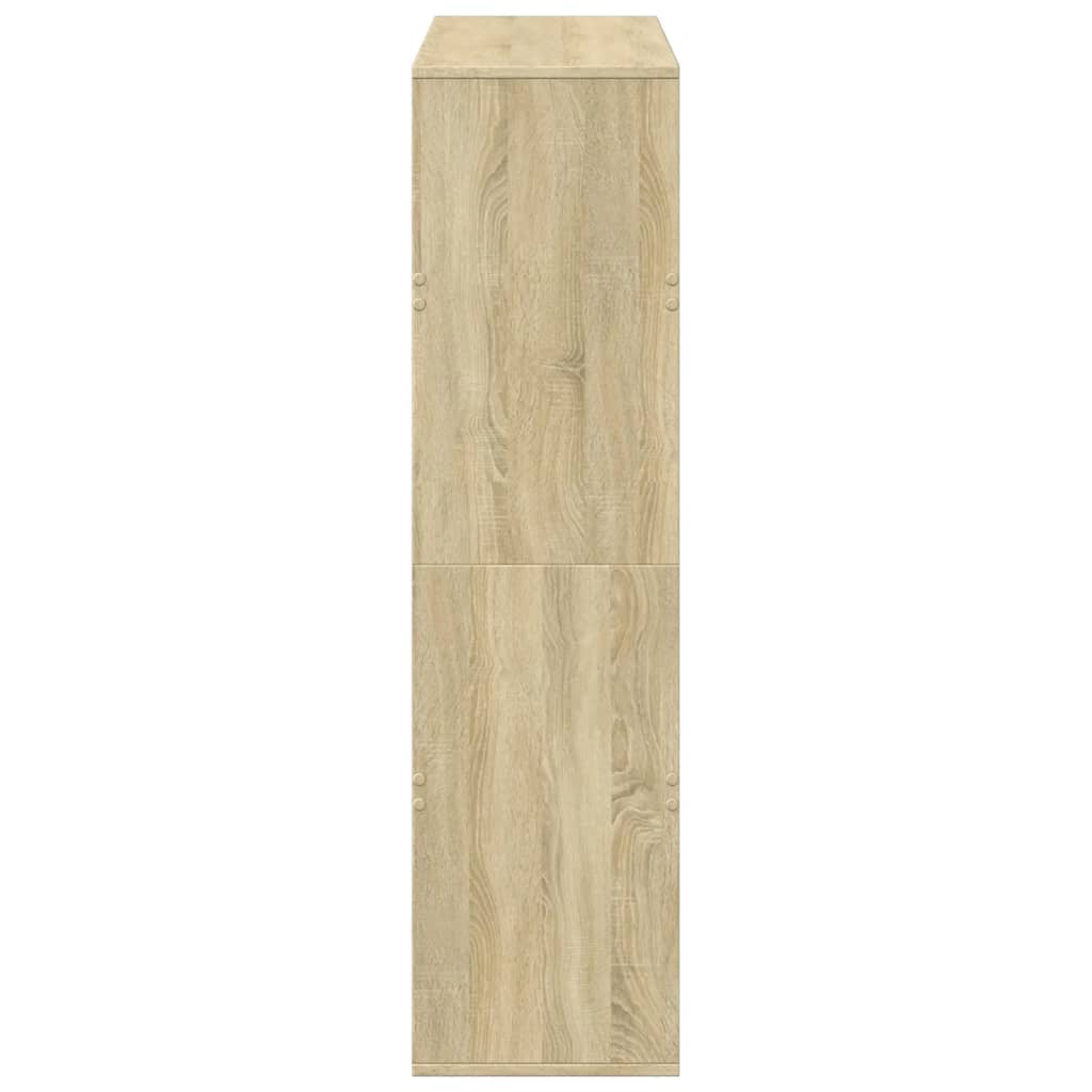 Raumteiler Sonoma-Eiche 100x33x125,5 cm Holzwerkstoff