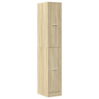 Apothekerschrank Sonoma-Eiche 30x41x174,5 cm Holzwerkstoff