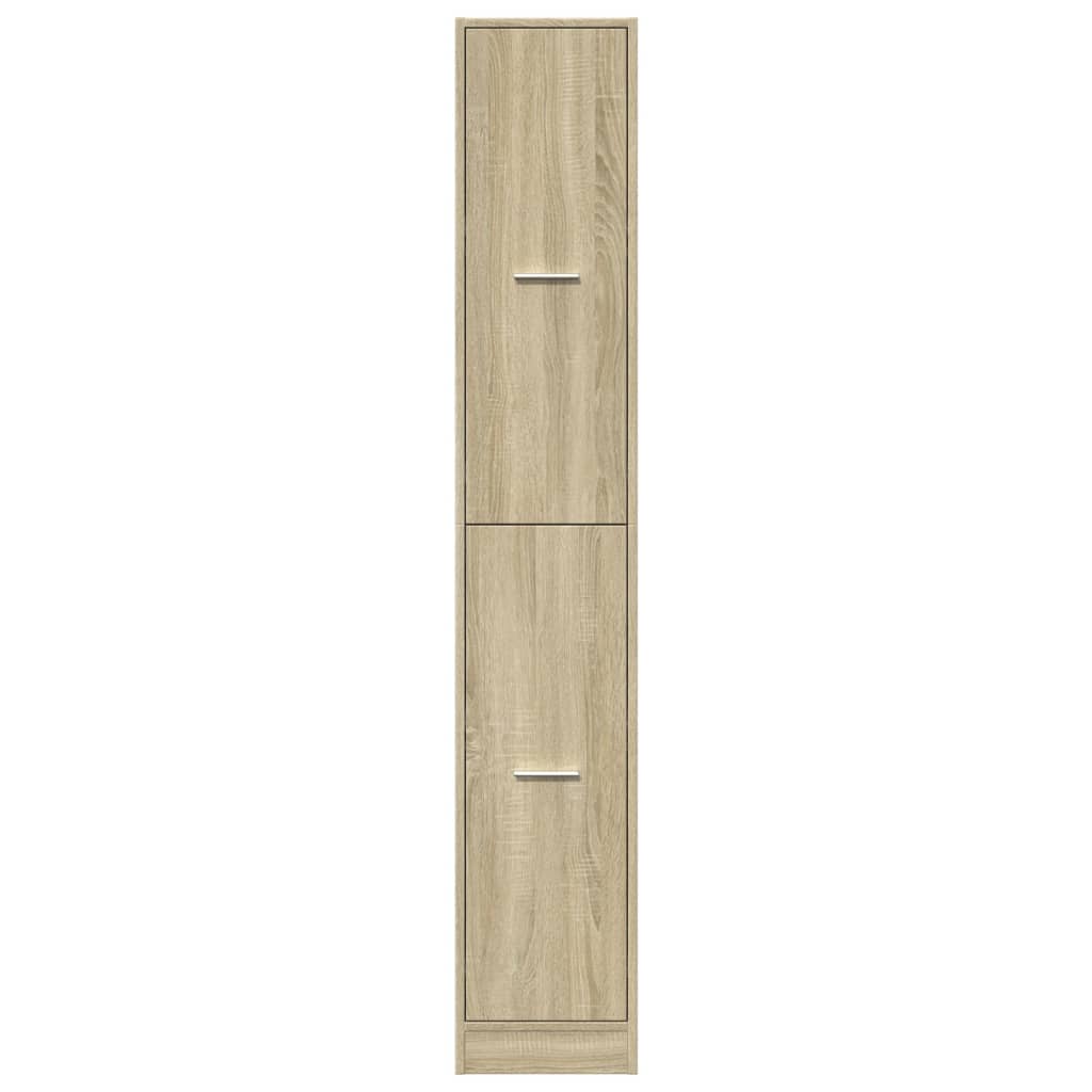 Apothekerschrank Sonoma-Eiche 30x41x174,5 cm Holzwerkstoff