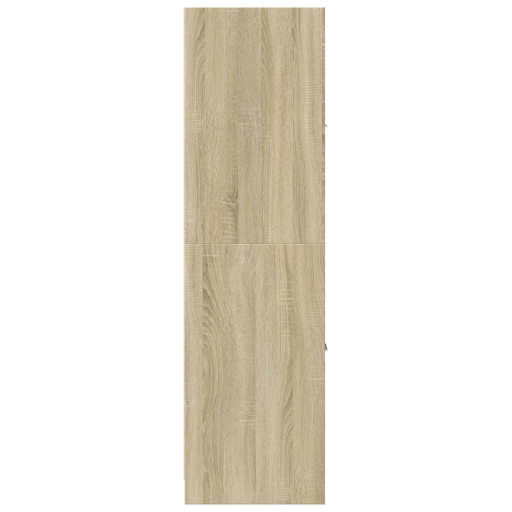 Apothekerschrank Sonoma-Eiche 40x41x144,5 cm Holzwerkstoff