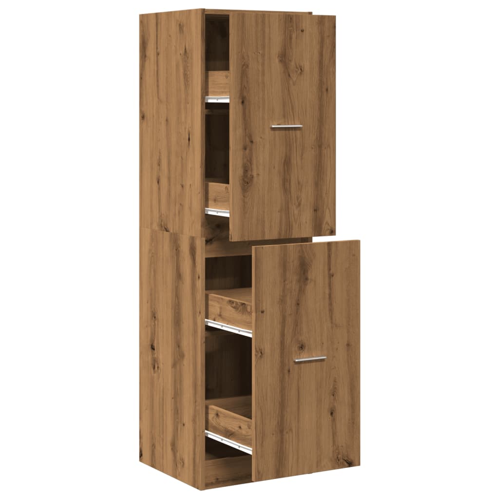 Apothekerschrank Artisan-Eiche 40x41x144,5 cm Holzwerkstoff