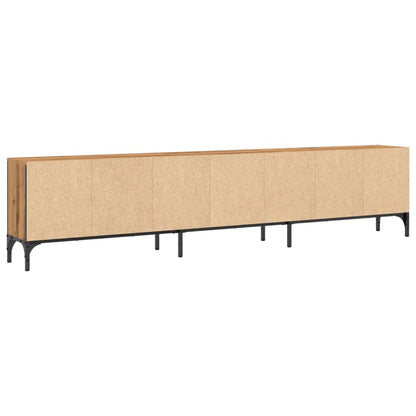 TV-Schrank mit Schublade Artisan-Eiche 200x25x44 cm